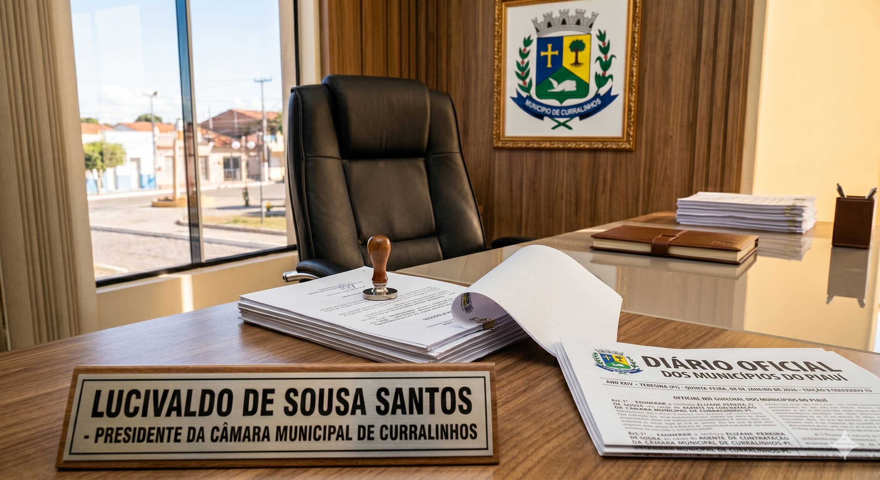 Câmara Municipal de Curralinhos Atualiza Estrutura Administrativa com Nova Portaria de Exoneração